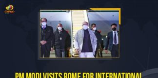 bilateral meeting, COP-26 conference, Mango News, Narendra Modi in Rome, Narendra Modi in Rome Live Updates, Narendra Modi to hold one-on-one meeting with Pope Francis, PM Modi, PM Modi arrives in Rome to participate in G20 Summit, PM Modi to discuss global economic situation, PM Modi to visit Italy, PM Modi to visit Italy UK to attend G20 Summit, PM Modi Visits Rome, PM Modi Visits Rome For International G20 Summit, UK to attend G-20