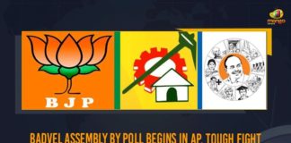 2021 Badvel By-Election, 2021 Badvel Bypolls, Andhra’s Badvel Assembly bypoll, Badvel, Badvel Assembly By Poll, Badvel Assembly By Poll Begins, Badvel Assembly By Poll Begins In AP, Badvel Assembly By Poll Begins In AP Tough Fight Between TDP-BJP-YSRCP For MLA Seat, Badvel Assembly By-election, Badvel Assembly By-election Live Updates, Badvel Assembly constituency, Badvel By-Election Latest News, Mango News, Polling Underway in 281Centers