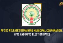 AP SEC Releases Remaining Municipal Corporation, ZPTC And MPTC Election Dates Andhra Pradesh panchayat elections, AP Election Commissioner Meet Governor, AP Election News, AP Elections, Ap Political News, AP Political Updates, AP Politics, AP SEC Released Election Notification, AP SEC Released Election Notification for Remained Local body Places, AP SEC Released Election Notification for Remained Local body Places in the State, Election Notification for Remained Local body Places in AP, Mango News
