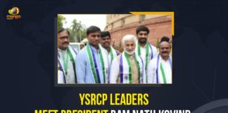 YSRCP Leaders Meet President Ram Nath Kovind, Complaint Against TDP