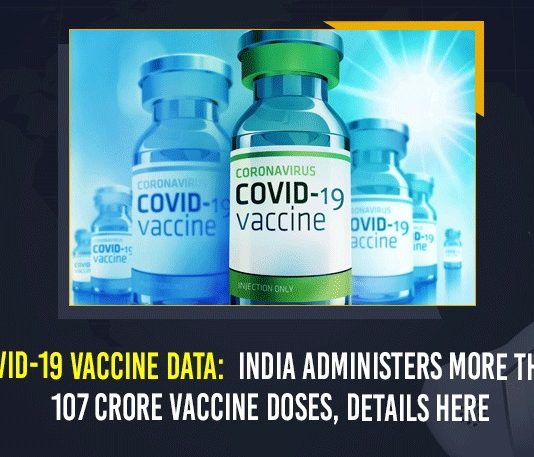 COVID-19 Vaccine Data: India Administers More Than 107 Crore Vaccine Doses, Details Here