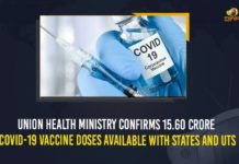 Union Health Ministry Confirms 15.60 Crore COVID-19 Vaccine Doses Available With States And UTs Corona Vaccination Programme, coronavirus vaccine distribution, COVID 19 Vaccine, Covid Vaccination, Covid vaccination in India, Covid-19 Vaccination Distribution, Covid-19 vaccination update, Covid-19 Vaccine Distribution, Covid-19 Vaccine Distribution News, Covid-19 Vaccine Distribution updates, Distribution For Covid-19 Vaccine, India Covid Vaccination, Mango News, More than 116 Crore Vaccine Doses Provided to States UTs, Vaccine Distribution