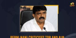 fuel price hike, Fuel Prices Today, Fuel Retailers, Hyderabad, Mango News, Minister Perni Nani slams Chandrababu’s double standards, Naidu demands CM Jagan to reduce fuel prices, Perni Nani Criticises TDP And BJP For Protest, Perni Nani Criticises TDP And BJP For Protest Against Fuel Prices Hike, Perni Nani Criticises TDP And BJP For Protest Against Fuel Prices Hike In AP, TDP And BJP For Protest Against Fuel Prices Hike In AP, TDP protests across Andhra Pradesh, TDP Protests On Fuel Prices Hike At Petrol, TDP Protests On Fuel Prices Hike At Petrol Bunks, TDP Protests On Fuel Prices Hike At Petrol Bunks Across Andhra Pradesh, TDP to stage protest against fuel price hike in Andhra