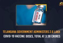 Telangana Government Administers 2.6 Lakh COVID-19 Vaccine Doses, Total At 3.38 Crores