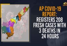 AP COVID-19 Report: Registers 208 Fresh Cases With 3 Deaths In 24 Hours Andhra Pradesh, Andhra Pradesh COVID-19 Daily Bulletin, Andhra Pradesh Department of Health, ap coronavirus cases today, ap coronavirus cases total, ap coronavirus updates district wise, AP COVID 19 Cases, AP Total Positive Cases, COVID-19, COVID-19 Daily Bulletin, Total Corona Cases In AP,mango news
