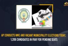 AP Conducts NMC And Vacant Municipality Elections Today, 1,206 Candidates In Fray For Pending Seats Andhra Pradesh, Andhra Pradesh Nominations, AP Muncipal Elections, AP Municipal Elections, AP Municipal Elections 2021, AP Municipal Elections 2021 News, AP Municipal Elections News, AP Municipal Elections Polling, Mango News, Nellore, Nellore Corporation and other 13 Municipalities, Polling underway in Nellore Corporation, Polling underway in Nellore Corporation and other 13 Municipalities, Polls for Nellore corporation