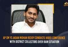 AP CM YS Jagan Mohan Reddy Conducts Video Conference With District Collectors Over Rain Situation Andhra CM holds meeting with 3 district collectors, Andhra Pradesh Heavy rains, AP Heavy Rains, CM sounds heavy rain alert to Collectors of four districts, CM YS Jagan, CM YS Jagan Held Review with Nellore Chittoor Kadapa Collectors over Heavy Rains, Heavy Rains, Heavy Rains In Andhra Pradesh, Heavy Rains In AP, Mango News, Nellore Chittoor Kadapa Collectors, Nellore Chittoor Kadapa Collectors over Heavy Rains, YS Jagan reviews amid heavy rain forecast