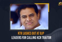 BJP Leaders Comments On KCR, Central Government, Chief Minister of Telangana, KCR Government, KT Rama Rao hits back at BJP, KTR, KTR Hits Back At BJP, KTR hits back at morons in BJP, KTR is furious at BJP’s call of KCR a traitor, KTR lashes out at BJP for calling CM KCR as traitors, KTR Lashes Out At BJP Leaders, KTR Lashes Out At BJP Leaders For Calling KCR Traitor, KTR slams BJP for calling KCR traitor, Mango News, Telangana, Telangana cm kcr, TRS vs BJP