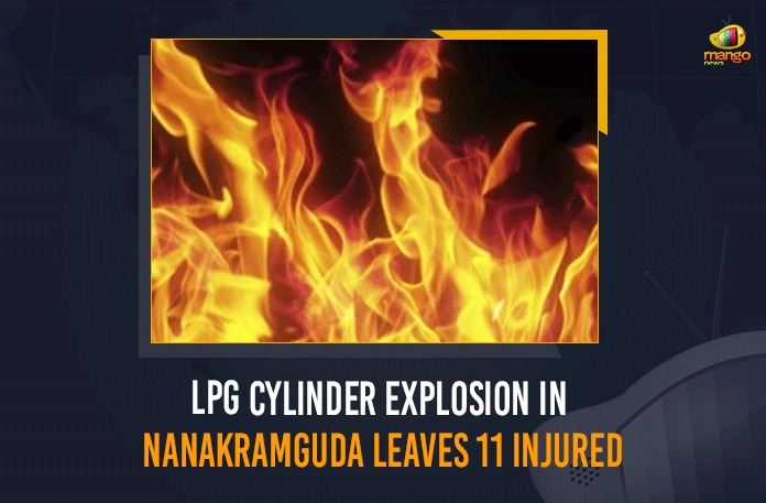OK LPG Cylinder Explosion In Nanakramguda Leaves 11 Injured - Mango News Five injured in LPG blast in Hyderabad, Four injured in another LPG gas explosion, Gas Cylinder Explodes at Residence in Hyderabad, Gas cylinder explosion, Hyderabad, Hyderabad 11 injured as LPG cylinder explodes, LPG cylinder exploded, LPG Cylinder Explosion In Nanakramguda Leaves 11 Injured, Mango News, nanakramguda, Nanakramguda region of Telangana, National Defence Rescue Force