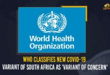 Classification of Omicron, Covid Strain From South Africa, Mango News, New Covid strain found in South Africa, New Covid Strain Named Omicron, New COVID-19 Variant Of South Africa As Variant Of Concern, Omicron, Omicron classified variant of concern by WHO, What we know about Omicron variant of Covid-19, WHO classifies new COVID variant as of concern, WHO Classifies New COVID-19 Variant Of South Africa, WHO Classifies New COVID-19 Variant Of South Africa As Variant Of Concern, WHO designates new Covid strain as variant of concern