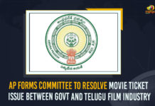 AP Forms Committee To Resolve Movie Ticket Issue Between Govt And Telugu Film IndustryMovie Tickets,Ap Movie Tickets Telugu Film Industry,Cinema Tickets,Telugu Movie Tickets Price In ap,Telugu Cinema Movie Tickets Price In ap,AP minister Perni Nani responds to movie tickets issue, Mango News, Movie Ticket Matter, movie tickets issue, online movie tickets issue, Producers meet AP minister Perni Nani, Producers meet AP minister Perni Nani to discuss tickets issue, Tollywood Celebrities Meet AP Minister Perni Nani, Tollywood Celebrities Meet AP Minister Perni Nani Over Movie Ticket Matter, Tollywood celebrity delegation CM Jagan,AP CM Jagan Mohan Reddy,Y. S. Jagan Mohan Reddy Ap CM,cinema theatres,AP govt. constitutes a committee to resolve movie ticket prices,YSRCP Y. S. Jagan Mohan Reddy,
