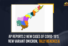 AP Reports 2 New Cases Of COVID-19’s New Variant Omicron, Tally Reaches 6 AP Reports 2 New Cases Of COVID-19's New Variant Omicron, Tally Reaches 4