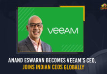 Anand Eswaran Becomes Veeam’s CEO, Joins Indian CEOs Globally Anand Eswaran, Anand Eswaran Becomes CEO of Global IT Firm Veeam, Anand Eswaran Becomes Veeam’s CEO, Anand Eswaran Becomes Veeam’s CEO Joins Indian CEOs Globally, Another Tech CEO From India, indian ceo list, Indian CEOs Globally, Mango News, Veeam Appoints Anand Eswaran as Chief, Veeam appoints Anand Eswaran as new CEO, Veeam welcomes Anand Eswaran, Veeam’s new boss is the latest in rank of global India-born CEOs
