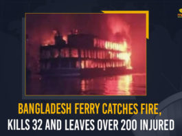 36 killed after fire breaks out aboard ferry in Bangladesh, 36 Killed Over 200 Injured In Bangladesh Ferry Blaze, 36 people die as fire breaks out aboard a packed ferry, At least 36 people killed in fire aboard packed ferry, Bangladesh, Bangladesh Ferry Blaze, Bangladesh Ferry Blaze News, Bangladesh Ferry Catches Fire, Bangladesh Ferry Catches Fire Kills 32, Bangladesh Ferry Fire, Boat Fire Bangladesh, fire breaks out aboard ferry in Bangladesh, Fire on Bangladesh ferry, Mango News