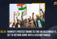 Delhi: Farmer’s Protest Draws To End On December 11, Set To Return Home With A Victory March Delhi Farmer's Protest Draws To End On December 11 Set To Return Home With A Victory March,Mango News,Delhi Farmer's Protest Draws,Delhi Farmer's Return Home With A Victory March,Delhi Farmer's,Delhi Farmer's Protest Draws,Farmer's Set To Return Home With Victory March,Farmers To Hold A Victory March,latest news on farmers' protest,Latest Updates on Delhi Farmers,SKM member Mr. Sudesh Goyat,Central Government,