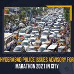 Hyderabad Police Issues Advisory For Marathon 2021 In City Gachibowli, Gachibowli Stadium, Hyderabad Marathon 2021, Hyderabad Marathon 2021 on December 19, Hyderabad Police, Hyderabad Police Issues Advisory For Marathon, Hyderabad Police Issues Advisory For Marathon 2021, Hyderabad Police Issues Advisory For Marathon 2021 In City, Hyderabad Police issues traffic advisory, Jubilee Hills, Kavuri Hills, Mango News, mehdipatnam, Necklace Road, ORR, People’s Plaza, Shamshabad, traffic advisory