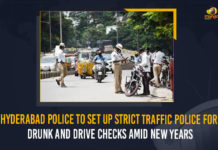 Hyderabad Police To Set Up Strict Traffic Police For Drunk And Drive Checks Amid New Years Cyberabad Commissionerate, Hyderabad Commissionerate, Hyderabad Police To Set Up Strict Traffic Police, Hyderabad Police To Set Up Strict Traffic Police For Drunk And Drive Checks, Hyderabad Police To Set Up Strict Traffic Police For Drunk And Drive Checks Amid New Years, Hyderabad Traffic Police, Mango News, New Year Party, Rachakonda Commissionerate, Traffic Police For Drunk And Drive Checks, Traffic Police For Drunk And Drive Checks Amid New Years