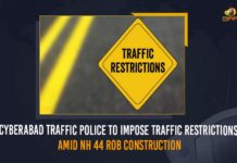 Cyberabad Traffic Police To Impose Traffic Restrictions Amid NH 44 ROB Construction Bangalore Highway, Cyberabad Traffic Police, Cyberabad Traffic Police To Impose Traffic Restrictions, Cyberabad Traffic Police To Impose Traffic Restrictions Amid NH 44 ROB Construction, Hyderabad, Hyderabad Traffic Restrictions Amid NH 44 ROB Construction, Mango News, National Highway, NH 44 ROB Construction, Shastripuram, Traffic curbs to be imposed on NH-44, Traffic Police To Impose Traffic Restrictions, Traffic Restrictions Amid NH 44 ROB Construction, Uddamgadda