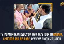 YS Jagan Mohan Reddy On Two Days Tour To Kadapa, Chittoor And Nellore, Reviews Flood Situation andhra pradesh, Andhra Pradesh CM Y S Jagan Mohan Reddy, Chief Minister of Andhra Pradesh, Chief Minister visited Kadapa district, Chief Minister YS Jagan Mohan Reddy, Chittoor And Nellore Reviews Flood Situation, Jagan to visit 3 flood-hit districts, Jagan to visit flood-hit districts today, Jagan’s two-day visit to flood-hit areas begins, Mango News, Nellore Reviews Flood Situation, ys jagan mohan reddy, YS Jagan Mohan Reddy On Two Days Tour To Kadapa, YSR Kadapa district