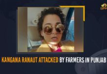 Kangana Ranaut Attacked By Farmers In Punjab Bollywood Actress, Bollywood actress Kangana Ranaut, Chandigarh, Kangana Ranaut, Kangana Ranaut Attacked By Farmers, Kangana Ranaut Attacked By Farmers In Punjab, Kangana Ranaut car gheraoed by farmers in Punjab, Kangana Ranaut car stopped in Punjab, kangana ranaut farmers protest, kangana ranaut latest news, Kangana Ranaut’s car surrounded by mob in Punjab, Khalistani, Mango News, Protesting farmers stop Kangana Ranaut’s vehicle, Rakesh Tikait