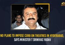 No Plans To Impose Curb On Theatres In Hyderabad, Says Minister T Srinivas Yadav Mango News, Minister of Cinematography, Minister of Cinematography in Telangana, Minister T Srinivas Yadav, No curbs on planned on cinema theatres, No plan to close theaters in Telangana, No plan to shut down cinema theatres in Telangana, No Plans To Impose Curb On Theatres In Hyderabad, No Plans To Impose Curb On Theatres In Hyderabad Says Minister T Srinivas Yadav, Srinivas Yadav, Telangana Theatres, Telangana Theatres News, TRS Minister
