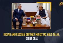 Indian And Russian Defence Ministers Hold Talks, Signs Deal AK-203 Assault Rifles Deal, CCS takes up 5.1k-cr AK-203 deal, Defence Minister Rajnath Singh holds talks with Russian, India, India clears AK-203 rifle deal with Russia, India Russia close to sealing AK-203 deal, India Russia sign AK-203 rifle deal, India Russia to ink AK-203 assault rifles deal, India signs military deals with Russia, India-Russia To Sign AK-203 Assault Rifles Deal, Indian And Russian Defence Ministers Hold Talks, Indian And Russian Defence Ministers Hold Talks Signs Deal, Localisation plan for the production of AK-203 Assault Rifles, Mango News, Rajnath Singh, Russia sign agreements for procurement