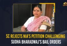 SC Rejects NIA’s Petition Challenging Sudha Bharadwaj’s Bail Orders Elgar case, Elgar Parishad case, FPJ Legal, Mango News, MangoNews, NIA’s Petition Challenging Sudha Bharadwaj’s Bail Orders, SC refuses to stay Bombay HC order granting bail to Sudha, SC Rejects NIA Plea Challenging Sudha Bharadwaj Bail, SC Rejects NIA’s Petition, SC Rejects NIA’s Petition Challenging Sudha Bharadwaj’s Bail Orders, SC rejects NIA’s plea challenging Bombay HC’s bail to Sudha, Sudha Bharadwaj, Sudha Bharadwaj’s Bail, Supreme Court rejects NIA