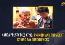 amit shah, Mango News, MangoNews, Nanda Prusty Dies, Nanda Prusty Dies At 98, Nanda Prusty Dies At 98 PM Modi And President Kovind Pay Condolences, Padma Shri Awardee Nanda Prusty Dies, Padma Shri Awardee Nanda Prusty Dies At 98, Padma Shri Awardee Teacher Nanda Prusty Dies, Padma Shri Nanda Kishore Prusty passes away, Padma Shri Nanda Prusty of Odisha, Padma Shri Nanda Prusty of Odisha dies, PM Modi And President Kovind Pay Condolences, PM Narendra Modi