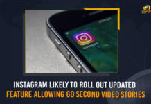 Instagram Likely To Roll Out Updated Feature Allowing 60 Second Video Stories Instagram, Instagram likely to allow users to post 60-second videos, Instagram Likely To Roll Out Updated Feature, Instagram Likely To Roll Out Updated Feature Allowing 60 Second Video Stories, Instagram may allow longer videos, Instagram May Soon Allow Longer Videos of Up to 60 Seconds, Instagram may soon allow users to upload 60-second, Instagram may soon stop cutting longer video stories, Instagram News, Instagram Updated, Instagram Updates, Instagram will soon let users post 60 seconds long stories, Mango News, MangoNews