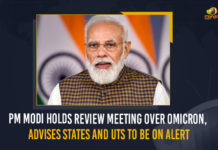 PM Modi Holds Review Meeting Over Omicron, Advises States And UTs To Be On Alert