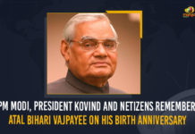 PM Modi, President Kovind And Netizens Remember Atal Bihari Vajpayee On His Birth Anniversary PM Modi, President Kovind And Netizens Remember Atal Bihari Vajpayee On His Birth Anniversary