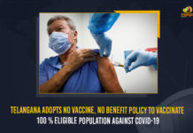 Covid Vaccination, covid vaccination guidelines Telangana, guidelines for covid vaccine Telangana, icmr guidelines for covid vaccination, Mango News, MangoNews, new guidelines for covid vaccination, No Vaccine No Benefit Policy, Telangana, Telangana Adopts No Vaccine No Benefit Policy, Telangana Adopts No Vaccine No Benefit Policy To Vaccinate 100 % Eligible Population, Telangana Adopts No Vaccine No Benefit Policy To Vaccinate 100 % Eligible Population Against COVID-19, Telangana Covid Vaccination, Telangana State Cooperative Apex Bank, Vaccinate 100 % Eligible Population Against COVID-19