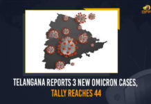 Telangana Reports 3 New Omicron Cases, Tally Reaches 44 Coronavirus, COVID-19, covid-19 new variant, Covid-19 Updates in Telangana, Mango News, New Covid 19 Variant, Omicron, Omicron covid variant, Omicron variant, Omicron Variant Cases in Telangana, telangana coronavirus cases today district wise, Telangana Coronavirus News, telangana covid cases today bulletin, telangana covid cases today list, Telangana New Covid-19 Positive Cases, Telangana Reports 3 New Omicron Cases Tally Reaches 44, Update on Omicron