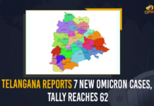 Telangana Reports 7 New Omicron Cases, Tally Reaches 62,Mango News,Telangana Reports 7 New Omicron Cases,Hyderabad reports 7 new cases of Omicron,Covid-19 pandemic: Telangana logs 7 new Omicron,Seven more Omicron cases detected in Telangana,Coronavirus Omicron Live Updates,Omicron LIVE Updates,Telangana reports 7 new omicron cases in 24 hours,7 New Cases of Omicron in Telangana,7 more Omicron cases in TS