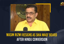 Wasim Rizwi Resigns As Shia Waqf Board After Hindu Conversion Former UP Shia Central Waqf Board chairman Wasim Rizvi, former UP Shia Waqf Board chief, Ghar Wapsi, Mango News, MangoNews, Uttar Pradesh, Uttar Pradesh Wasim Rizvi Quits Islam, Uttar Pradesh Wasim Rizvi Quits Islam Turns Into Hindu, Waseem Rizvi converts to Hinduism, Wasim Rizvi, Wasim Rizvi becomes Jitendra Narayan Swami, Wasim Rizvi former UP Shia Waqf Board chief, Wasim Rizvi Quits Islam Turns Into Hindu, Wasim Rizwi Resigns As Shia Waqf Board After Hindu Conversion