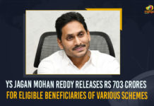 YS Jagan Mohan Reddy Releases Rs 703 Crores For Eligible Beneficiaries Of Various Schemes Andhra Pradesh CM YS Jagan Mohan Reddy, Andhra Pradesh Schemes, AP CM YS Jagan Releases Rs 703 Crore To Beneficiaries, AP Government Schemes, Beneficiaries Schemes, Chief Minister of Andhra Pradesh, CM YS Jagan Mohan Reddy, Mango News, YS Jagan Mohan Reddy Releases Rs 703 Crores, YS Jagan Mohan Reddy Releases Rs 703 Crores For Eligible Beneficiaries, YS Jagan Mohan Reddy Releases Rs 703 Crores For Eligible Beneficiaries Of Various Schemes