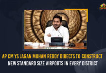 AP CM YS Jagan Mohan Reddy Directs To Construct New Standard Size Airports In Every District AP CM YS Jagan Mohan Reddy Directs To Construct New Standard Size Airports In Every District, AP CM YS Jagan Mohan Reddy, New Standard Size Airports In Every District, AP CM YS Jagan, New Standard Size Airports In Every District In AP, Andhra Pradesh CM YS Jagan Reddy, New Standard Size Airports In Each District In AP, New Standard Size Airports In AP, One District One Airport, One District One Airport concept In AP, CM YS Jagan, Chief Minister of Andhra Pradesh YS Jagan Mohan Reddy Chief Minister of Andhra Pradesh YS Jagan, AP CM YS Jagan Mohan Reddy roots for One district One airport concept, Infrastructure and Investments Department to construct new airports In AP, I and I Departments to construct new airports In AP, Mango News,Mr. Y.S. Jagan Mohan Reddy, the Chief Minister of Andhra Pradesh (A.P.,) directed the Infrastructure and Investments (I and I) Department to construct new airports.