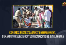 Congress Protests Against Unemployment, Demands To Release Govt Job Notifications In Telangana Congress Protests Against Unemployment Demands To Release Govt Job Notifications In Telangana, Congress Protests Against Unemployment In Telangana, Congress Protests Against To Release Govt Job Notifications In Telangana, Govt Job Notifications In Telangana, Telangana, Telangana Latest News, Telangana Latest Updates, Mango News, Congress Party, Indian National Congress Protests Against Unemployment In Telangana, Indian National Congress, Unemployment In Telangana, Govt Job Notifications In Telangana,