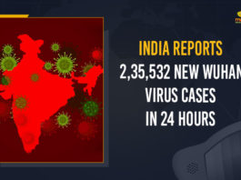 India Reports 235532 New Wuhan Virus Cases In 24 Hours, India Reports 235532 New Wuhan Virus Cases, India Reports 2.35L New Wuhan Virus Cases In 24 Hours, 2.35L New Wuhan Virus Cases In India, COVID-19, COVID-19 Live Updates, Covid-19 New Updates, Mango News, 2.35L New Cases, 2.35L New COVID-19 Cases In 24 Hours In India, Omicron Cases, Omicron, Update on Omicron, Omicron covid variant, Omicron variant, coronavirus, coronavirus News, coronavirus Live Updates,