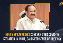 India’s VP Expresses Concern Over COVID-19 Situation In India, Calls For Sense Of Urgency Coronavirus Cases, coronavirus cases india, coronavirus india, coronavirus india live updates, Coronavirus India News LIVE Updates, COVID-19 pandemic in India, India Coronavirus, India Covid-19 Updates, India’s VP Expresses Concern Over COVID-19 Situation, India’s VP Expresses Concern Over COVID-19 Situation In India, Mango News, Venkaiah Naidu, Vice President calls for sense of urgency in dealing with new covid surge, Vice President Calls For Urgency, Vice President Calls For Urgency In Tackling New Surge, Vice President of India, VP calls for urgency in dealing with new Covid surge, VP Expresses Concern Over COVID-19 Situation In India