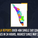 Kerala Reports Over 46k Single Day COVID-19 Cases In 24 Hours Highest Since May 2021, Kerala Reports Over 46k COVID-19 Cases, Kerala Reports Over 46k COVID-19 Cases In 24 Hours, COVID-19 Positive, Coronavirus, coronavirus india, Coronavirus Updates, COVID-19, COVID-19 Live Updates, Covid-19 New Updates, Mango News, 46k COVID-19 Cases In 24 Hours, Kerala, Kerala Latest News, Kerala Live Updates, Kerala COVID-19 Cases, Kerala COVID-19 Cases Live Updates, Kerala Covid-19 Cases New Updates,