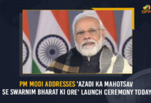 PM Modi Addresses ‘Azadi Ka Mahotsav Se Swarnim Bharat Ki Ore’ Launch Ceremony Today PM Modi Addresses Azadi Ka Mahotsav Se Swarnim Bharat Ki Ore Launch Ceremony Today, Azadi Ka Mahotsav Se Swarnim Bharat Ki Ore, Prime Minister of India Narendra Modi, Narendra Modi, PM Narendra Modi, PM Modi, Narendra Modi inaugurated launch of Azadi Ka Mahotsav se Swarnim Bharat ki Ore, Prime Minister of India Narendra Modi inaugurated Azadi Ka Mahotsav se Swarnim Bharat ki Ore, Azadi Ka Amrit Mahotsav, The seven initiatives of Brahma Kumaris, The seven initiatives of Brahma Kumaris Launched By PM Modi, Azadi Ka Amrit Mahotsav, Grammy winner singer Ricky Jem, Azadi Ka Amrit Mahotsav Latest News, Azadi Ka Amrit Mahotsav Latest Updates, Mango News,