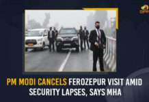 PM Modi Cancels Ferozepur Visit Amid Security Lapses, Says MHA Major Lapse in Prime Minister Narendra Modi’s Security, Major Lapse in Prime Minister Narendra Modi’s Security in Punjab, Mango News, Modi’s Ferozepur Rally, PM Modi Cancels Ferozepur Visit, PM Modi cancels Ferozepur visit after major security breach, PM Modi Cancels Ferozepur Visit Amid Security Lapses, PM Modi Cancels Ferozepur Visit Amid Security Lapses Says MHA, PM Modi cancels visit to Punjabs Ferozepur amid major lapse in security, PM Modi’s Ferozepur Rally Called Off, PM Modi’s Ferozepur visit in Punjab, PM Modi’s Ferozepur visit in Punjab cancelled, PM Stuck on Flyover