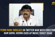 Perni Nani Indulges In Twitter War With Director Ram Gopal Verma Over AP Movie Ticket Issue AP Movie Ticket Issue, AP Movie Ticket Issue News, Director Ram Gopal Varma Counter To Minister Perni Nani, Mango News, Minister Perni Nani strong counter to RGV over movie ticket issue, Online Movie Ticket Issue, Perni Nani, Perni Nani Indulges In Twitter War, Perni Nani Indulges In Twitter War With Director Ram Gopal Verma Over AP Movie Ticket Issue, Perni Nani’s Befitting Reply to RGV’s Tweets, Ram Gopal Varma questions AP govt in cinema tickets issue, Ram Gopal Verma, RGV questions Minister Perni Nani