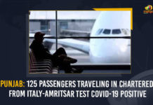 Punjab: 125 Passengers Traveling On A Chartered From Italy-Amritsar Test COVID-19 Positive Punjab: 125 Passengers Traveling On A Chartered From Italy-Amritsar Test COVID-19 Positive