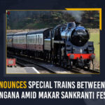 SCR Announces Special Trains Between AP And Telangana Amid Makar Sankranti Festival SCR Announces Special Trains Between AP And Telangana Amid Makar Sankranti Festival, SCR Announces Special Trains, Between AP And Telangana, Sankranti Festival, Sankranti Festival Special Trains, AP Special Trains, Telangana Special Trains, SCR Special Trains, SCR Special Trains Between AP And Telangana, Special Trains For Sankranti Festival, RailWay, RailWay Latest News, RailWay Live Updates, RailWays Special Trains For Sankranti Festival, Mango News,