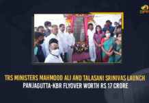 TRS Ministers Mahmood Ali And Talasani Srinivas Launch Panjagutta-KBR Flyover TRS Ministers Mahmood Ali And Talasani Srinivas Launch Panjagutta KBR Flyover, TRS Ministers Mahmood Ali And Talasani Srinivas, Talasani Srinivas Launch Panjagutta KBR Flyover, Mahmood Ali And Talasani Srinivas Launch Panjagutta KBR Flyover,, Mahmood Ali Launch Panjagutta KBR Flyover, TRS Ministers, TRS Party Ministers, Ministers launch Panjagutta KBR Park flyover, Steel Bridge at Panjagutta inaugurated By TRS Ministers, Punjagutta Access Road steel bridge inaugurated By TRS Ministers, Minister Talasani Srinivas Yadav, Minister Mahmood Ali, Mango News, Panjagutta KBR Flyover,, Punjagutta Access Road steel bridge, Greater Hyderabad Municipal Corporation, Telangana, Telangana Ministers, KBR Flyover,