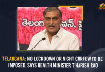 Telangana: No Lockdown Or Night Curfew To Be Imposed, Says Health Minister T Harish Rao Telangana No Lockdown Or Night Curfew To Be Imposed Says Health Minister T Harish Rao, Telangana No Lockdown Or Night Curfew, Coronavirus, coronavirus India, Coronavirus Updates, COVID-19, COVID-19 Live Updates, Covid-19 New Updates, Mango News, Omicron Cases, Omicron, Update on Omicron, Omicron covid variant, Omicron variant, Telangana No Lockdown Or Night Curfew Says Health Minister T Harish Rao, Health Minister, Health Minister T Harish Rao, Telangana Health Minister T Harish Rao, Telangana, Telangana Lockdown Updates, Telangana Night Curfew Updates, Telangana Lockdown And Night Curfew Live Updates, Telangana lockdown, No lockdown in Telangana, Telangana lockdown news,