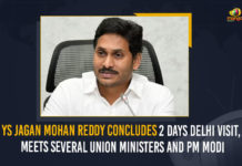 YS Jagan Mohan Reddy Concludes 2 Days Delhi Visit, Meets Several Union Ministers And PM Modi Andhra Pradesh CM YS Jaganmohan Reddy, AP CM YS Jagan Delhi Tour, AP CM YS Jagan Delhi Tour Updates, Chief Minister of Andhra Pradesh, CM Jagan Reddy Meets PM Modi, CM Jagan’s two days Delhi visit ends, Mango News, Meets Several Union Ministers And PM Modi, YS Jagan Delhi Visit, YS Jagan Mohan Reddy Concludes 2 Days Delhi Visit, YS Jagan Mohan Reddy Concludes 2 Days Delhi Visit Meets Several Union Ministers And PM Modi, YS Jagan Mohan Reddy ends Delhi tour