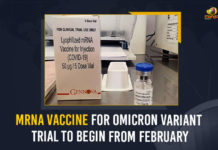 mRNA Vaccine For Omicron Variant Trial To Begin From February, Corona Virus, mRNA Vaccine, Drugs Controller General of India, mRNA Vaccine For Omicron Variant Trials, mRNA Based COVID-19 vaccine boosters For Trials, Omicron Variant Trial To Begin From February, Coronavirus, coronavirus india, Coronavirus Updates, COVID-19, COVID-19 Live Updates, Covid-19 New Updates, Mango News, Covid Vaccination, Covid Vaccination Updates, Covid Vaccination Live Updates, mRNA Vaccine Latest News, mRNA Vaccine For Omicron Variant Trial,